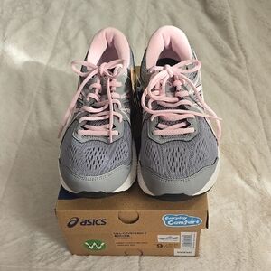 Asics Women's Athletic Shoes - Gray and Pink
